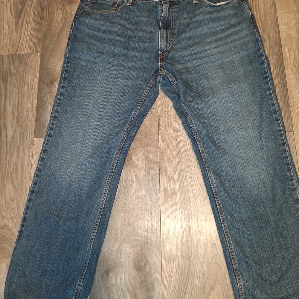 Levi's Men's Straight Fit Blue Jeans